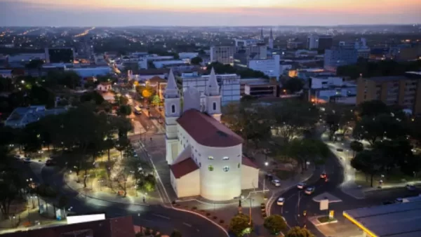 Final de tarde em Teresina, capital do Piauí 
