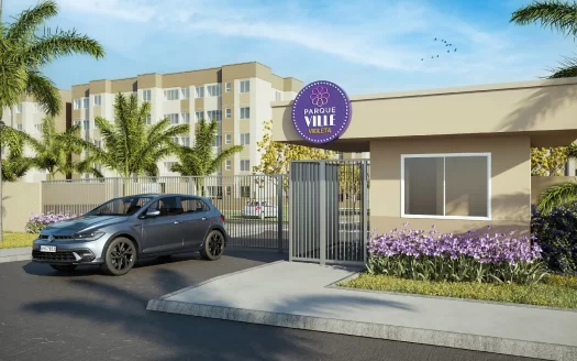 Parque Ville Violeta | Apartamento de 2\4 no Lago Azul