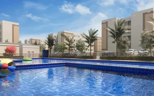 Residencial Jardim Bonsai | Apartamento de 2\4 na Colônia Japonesa