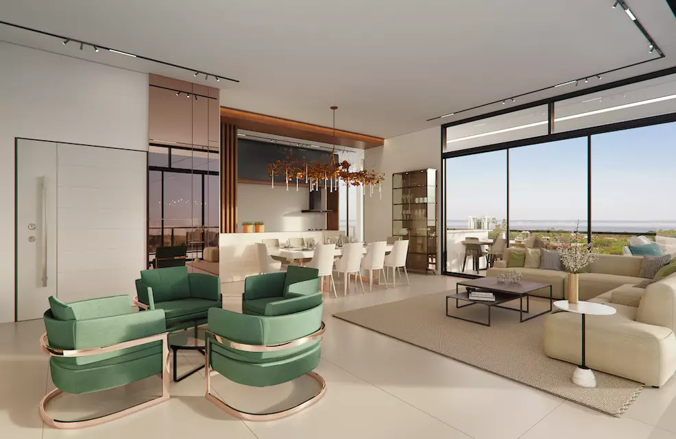 Apartamentos Le Gran Ponta Negra | Apartamentos De 123,51 M² Na Ponta Negra